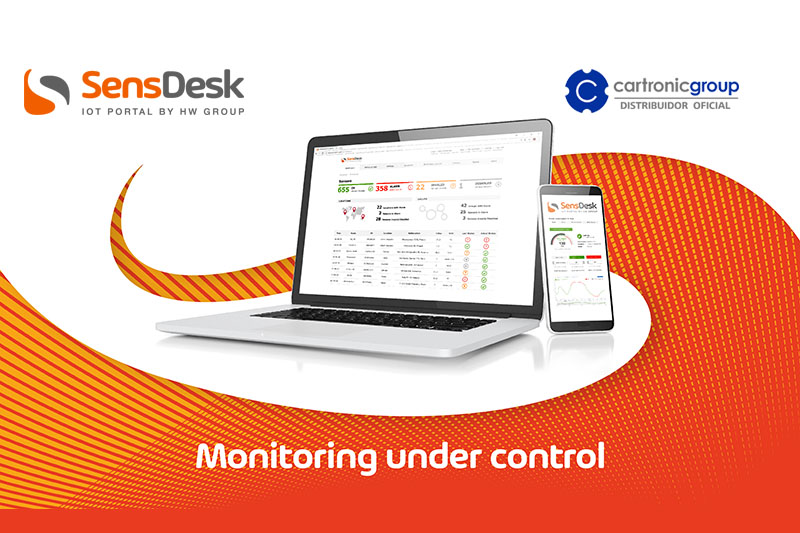 SensDesk, la plataforma de gestión y monitorización de HWgroup.