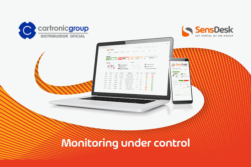 Portal IoT SensDesk, monitorización y control para data centers y salas de servidores