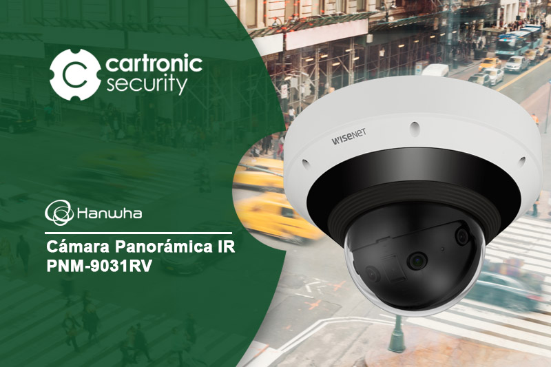 Principales características de la nueva cámara panorámica IR Hanwha Techwin