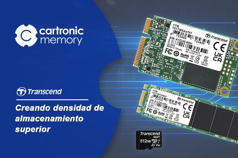 Transcend NAND Flash 3D creando densidad de almacenamiento superior