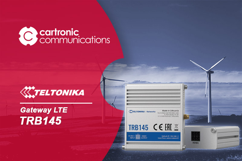 Teltonika TRB145, gateway LTE robusto para soluciones de IoT industrial