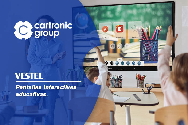 Pantallas interactivas educativas Vestel, mejorando las dinámicas en la educación