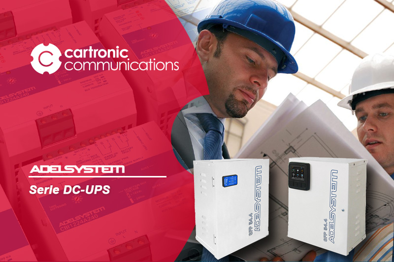 Serie DC-UPS Adelsystem para un respaldo energético confiable