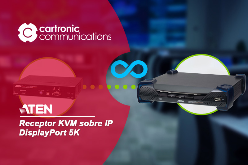 Conoce las ventajas de la nueva solución KVM sobre IP DisplayPort 5K de Aten