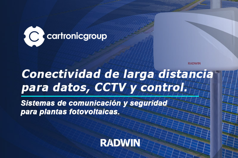 Sistema de radioenlaces para plantas fotovoltaicas