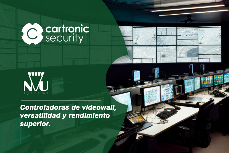 NVU, efectivas soluciones de videowall para centros de control