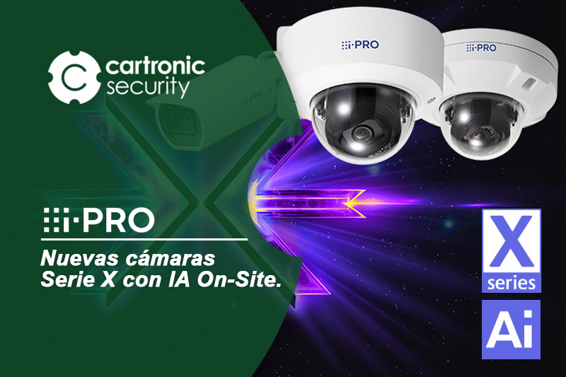 i-PRO presenta la Serie X de cámaras con aprendizaje in situ mediante IA