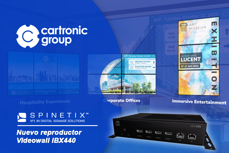 SpinetiX presento su nuevo reproductor iBX440