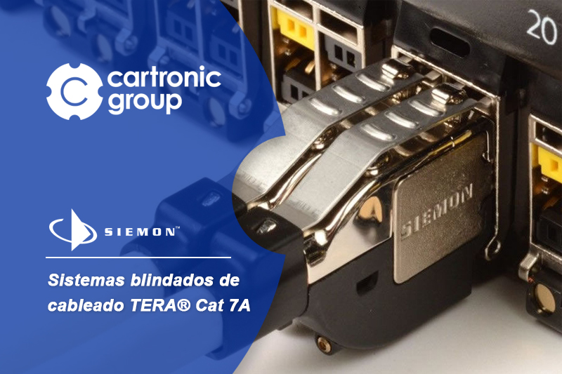 Sistemas blindados TERA categoría 7A de Siemon, solución para redes TEMPEST de alta seguridad