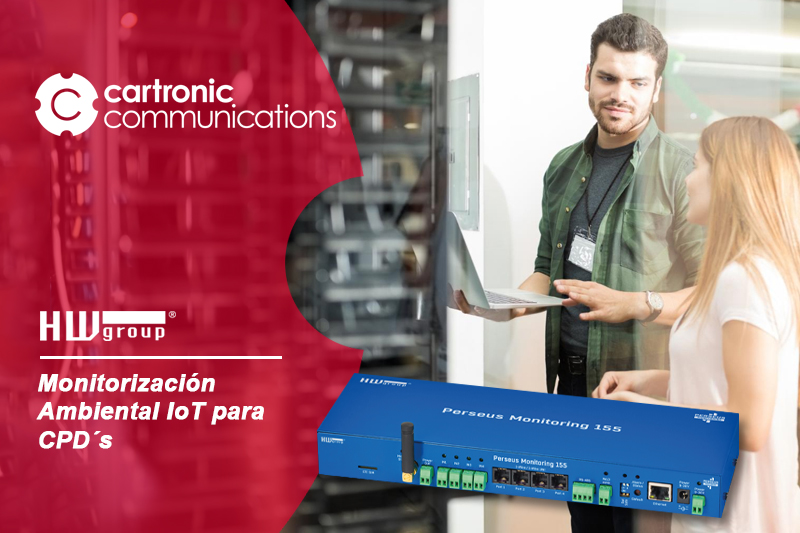 Monitorización ambiental IoT de HWgroup, claves para la continuidad operativa en Centros de Datos