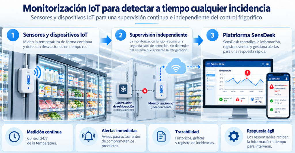 Monitorizacion ambiental para cadena de frio